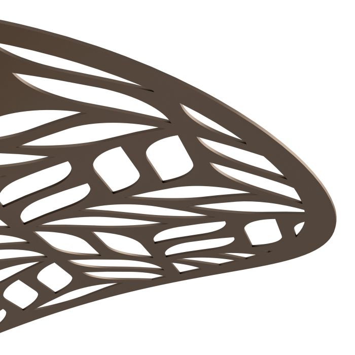 Load image into Gallery viewer, Candeeiro de Mesa com Abat-jour Folhagem e Corpo Metálico Bronze SWABY EGLO
