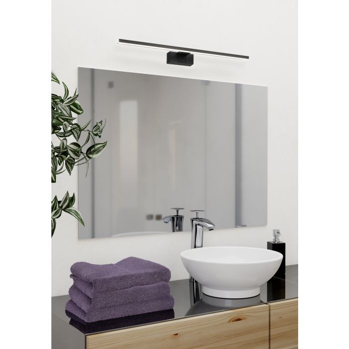 Load image into Gallery viewer, Aplique LED para Casa de Banho Preto com Função CCT CONETTILLA EGLO
