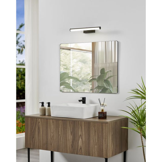 Aplique de Parede LED para Espelho Branco e Preto VADUMI EGLO