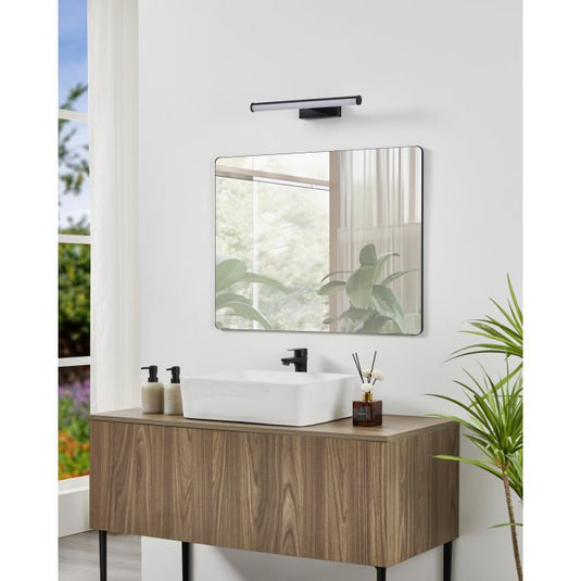 Aplique de Parede LED para Espelho Branco e Preto VADUMI EGLO