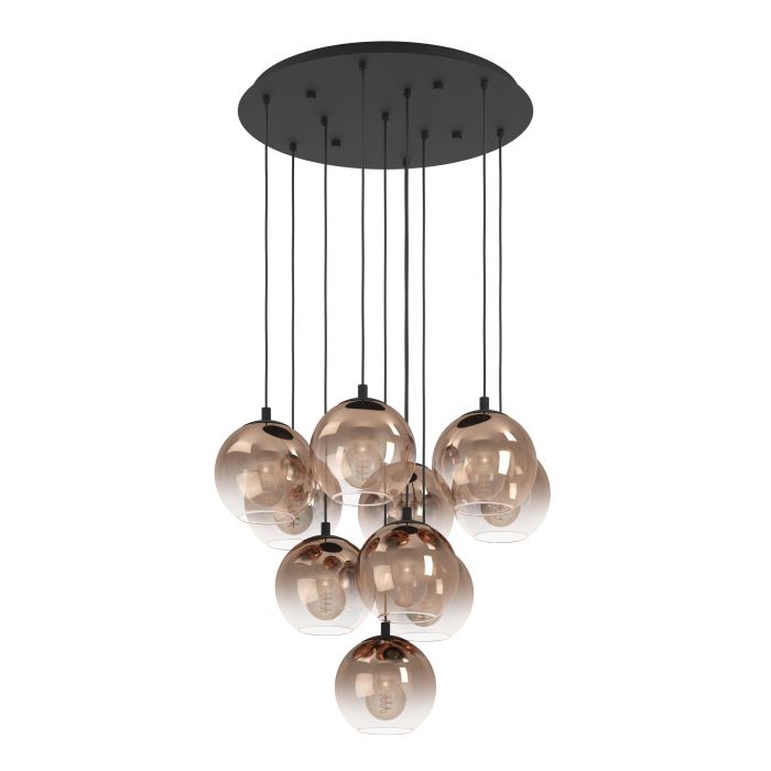 Carregue imagem no visualizador da galeriaCandeeiro de teto moderno com globos de vidro ARISCANI 1 EGLO
