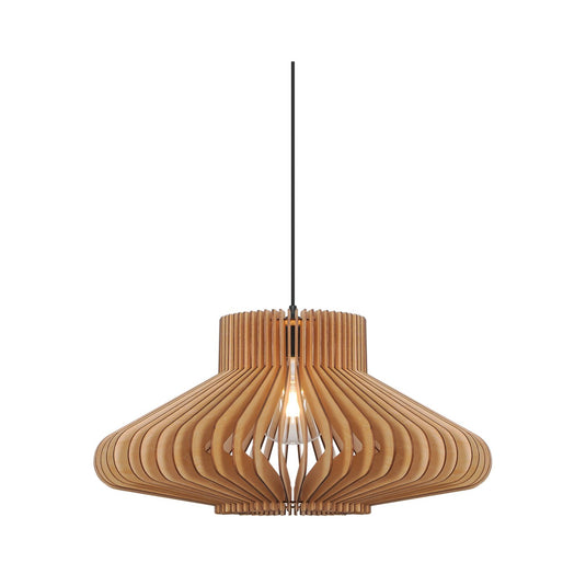 Candeeiro de Teto Suspenso em Madeira Natural MANAGO NORDLUX