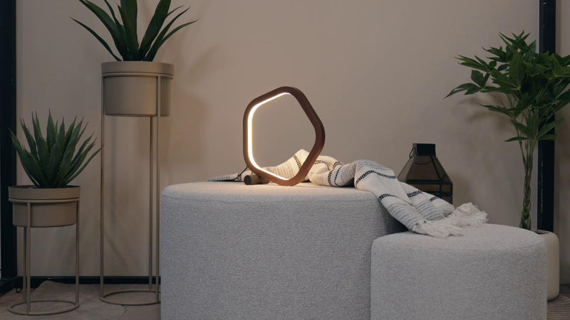 Load image into Gallery viewer, Candeeiro de Mesa LED com Design Pentagonal e Função CCT ESTRELLA EGLO
