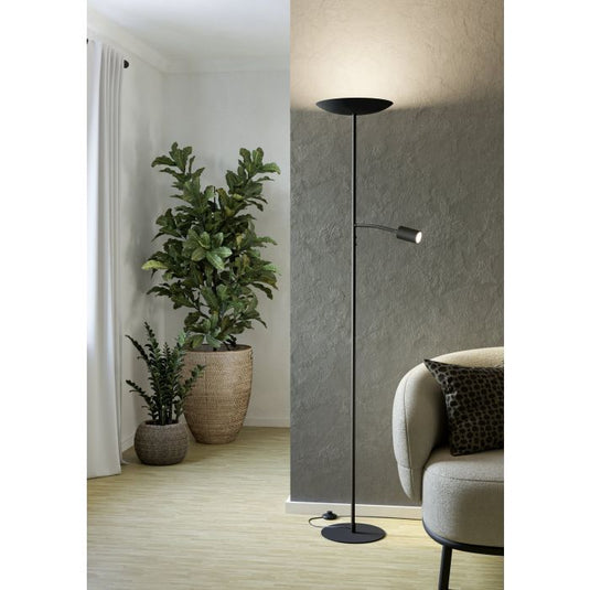 Candeeiro de pé LED CONIVARINO EGLO - Design Moderno com Duas Luzes