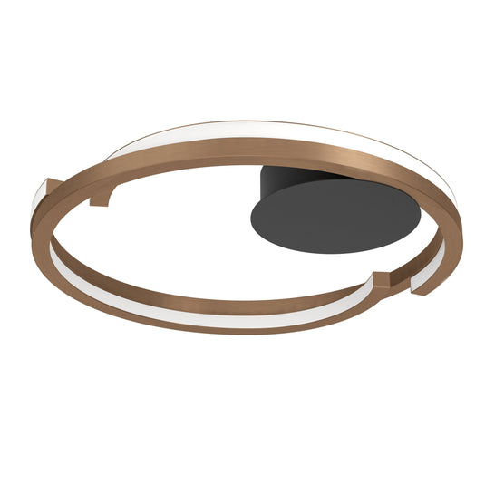 Plafon de teto Mezzomonte, bronze, com iluminação inteligente ajustável - Eglo