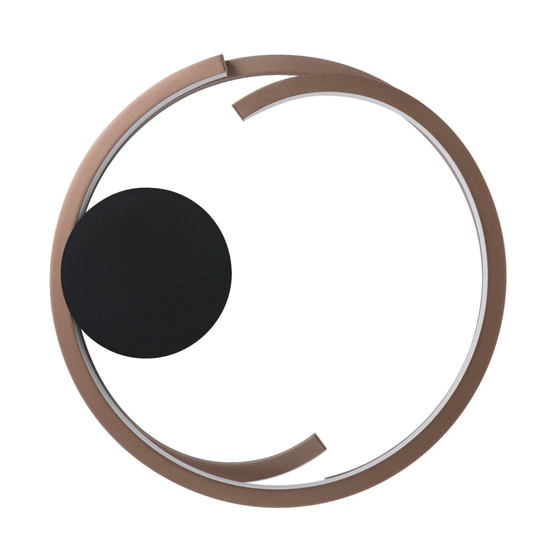 Carregue imagem no visualizador da galeriaPlafon de teto Mezzomonte, bronze, com iluminação inteligente ajustável - Eglo
