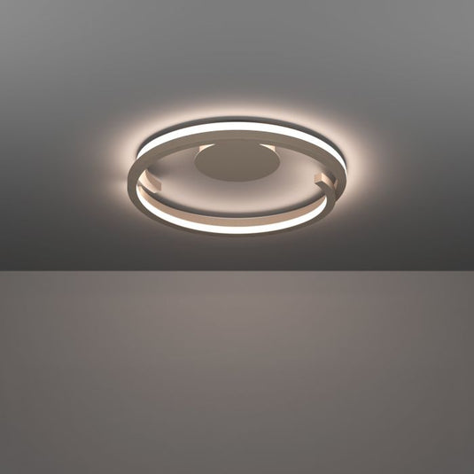 Candeeiro de teto com anel aberto e LED regulável MEZZOMONTE EGLO