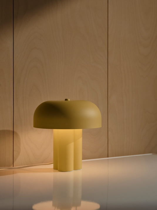 Candeeiro de Mesa Minimalista Amarelo Sandro NORDLUX