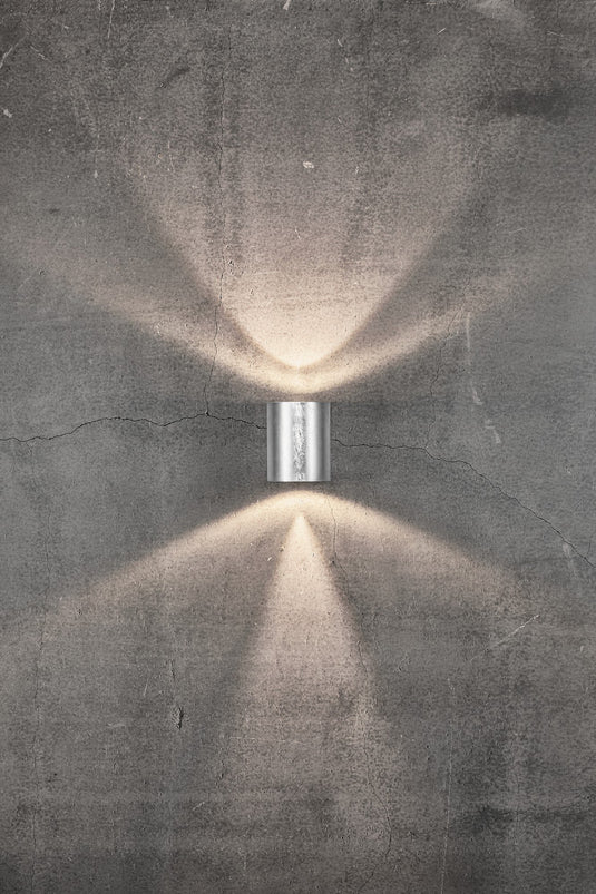 Aplique de Parede Exterior em Aço Galvanizado Canto NORDLUX