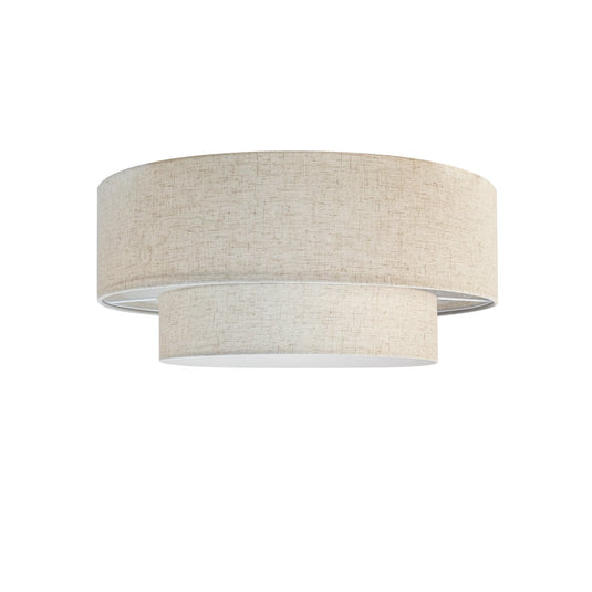 Candeeiro de Teto com Abat-jours em Tecido Bege Malodin NORDLUX