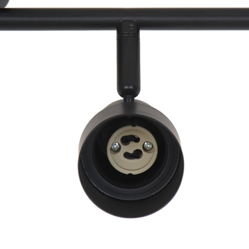 Chargez l'image dans la visionneuse de la galerie, Candeeiro de Teto 4 Trilhos Preto BOSTON NORDLUX

