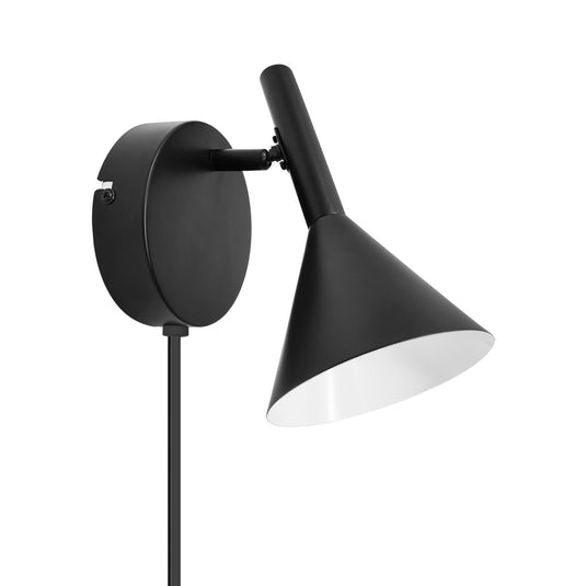 Aplique de Parede Preto Kelvis NORDLUX
