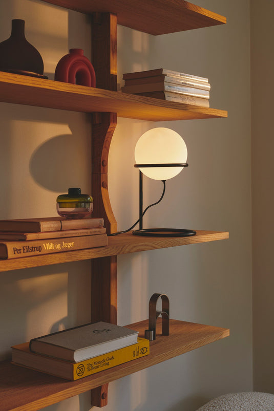 Candeeiro de Mesa com Globo de Vidro Ajustável WILSON NORDLUX