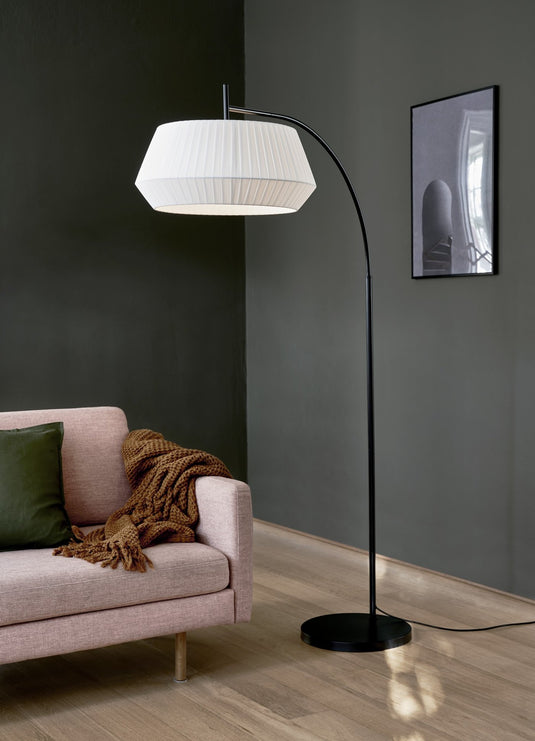 Candeeiro de pé branco Dicte NORDLUX
