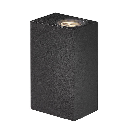 Aplique de Parede Exterior Preto ASBOL KUBI NORDLUX
