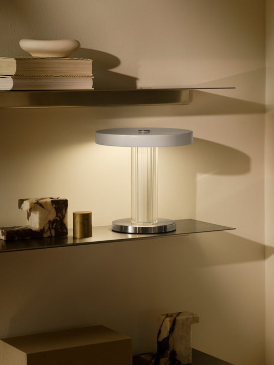 Candeeiro de Mesa Portátil Branco TREZZI NORDLUX