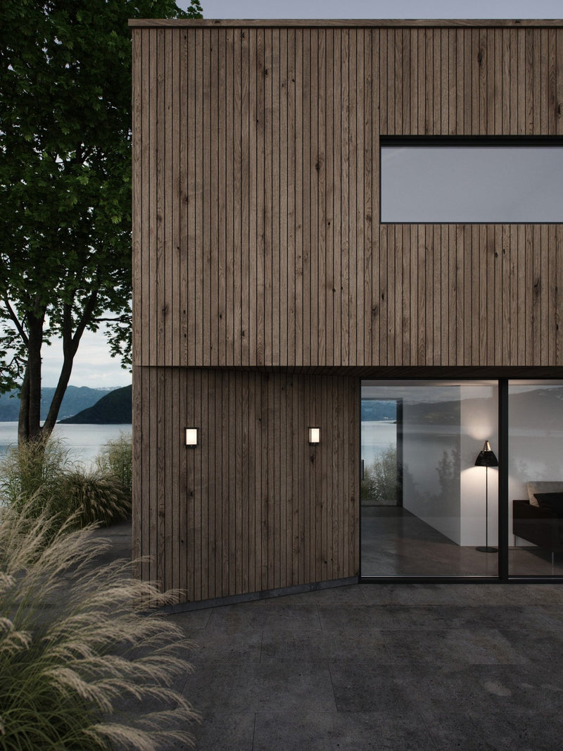 Carregue imagem no visualizador da galeriaAplique de Parede Exterior com Sensor de Movimento Preto Nestor NORDLUX
