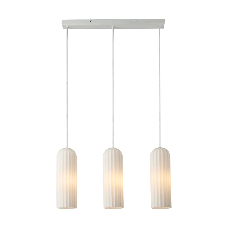 Load image into Gallery viewer, Candeeiro de Teto Suspenso em Vidro Fluted Miella NORDLUX
