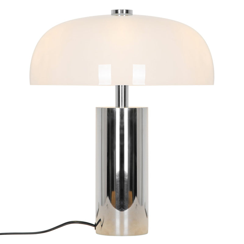 Chargez l'image dans la visionneuse de la galerie, Candeeiro de Mesa Elegante com Vidro Opalino e Metal Gabrielle NORDLUX
