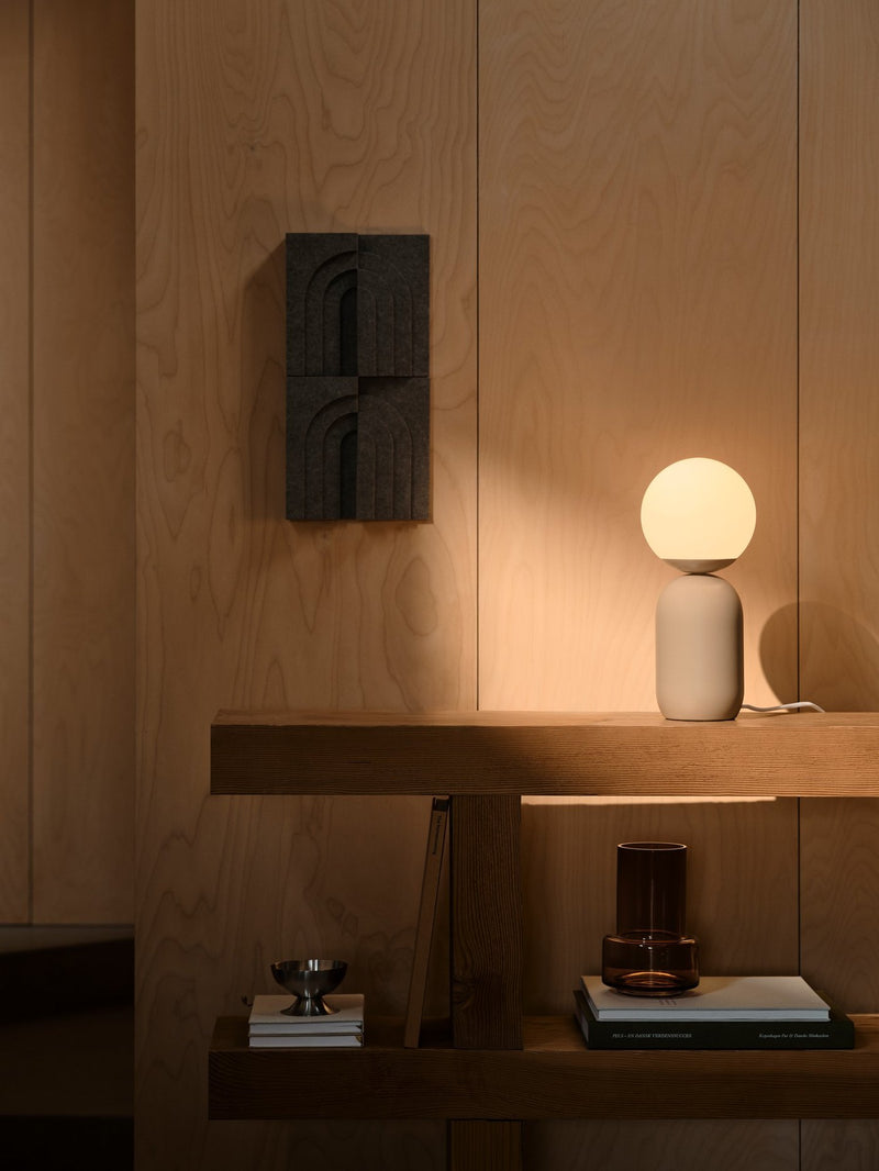 Carregue imagem no visualizador da galeriaCandeeiro de Mesa Notti Castanho NORDLUX
