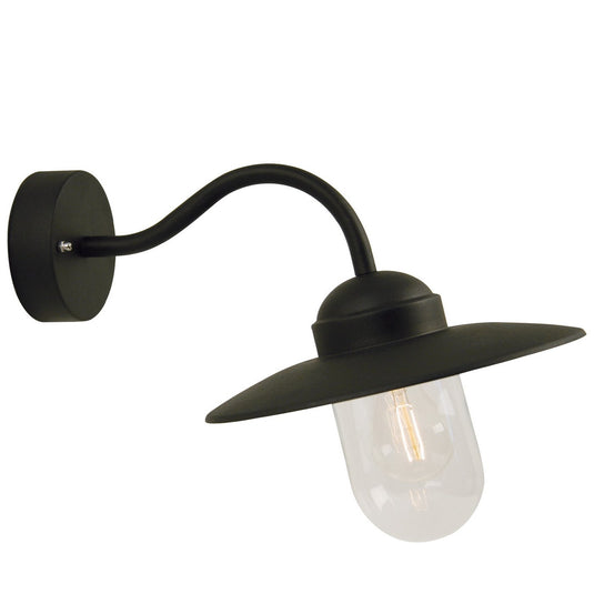 Aplique de Parede Exterior com Cúpula de Vidro Luxembourg NORDLUX
