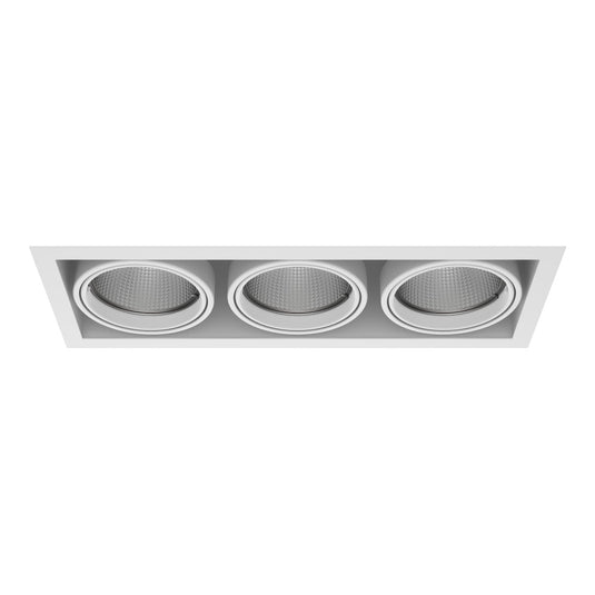 Luminária de Encastrar com Aba de Remate e Luz Orientável Tromilux