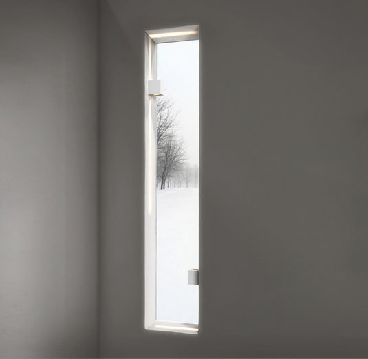 Aplique de Parede Exterior com Quatro Efeitos de Luz Canto Kubi 2 NORDLUX