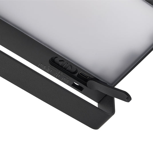 Aplique Solar Preto com Sensor de Movimento SAULIO NORDLUX