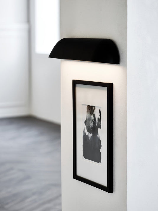 Aplique de Parede Exterior Preto FRONT 36 NORDLUX