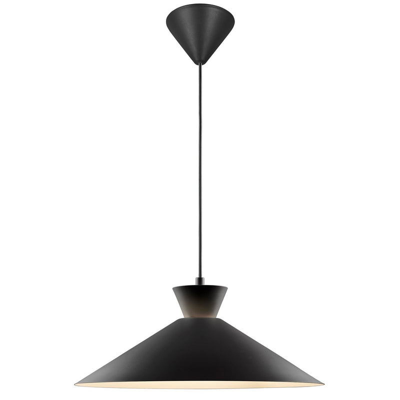 Carregue imagem no visualizador da galeriaCandeeiro Suspenso Preto DIAL 45 NORDLUX

