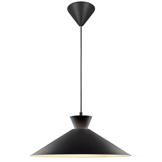 Candeeiro Suspenso Preto DIAL 45 NORDLUX
