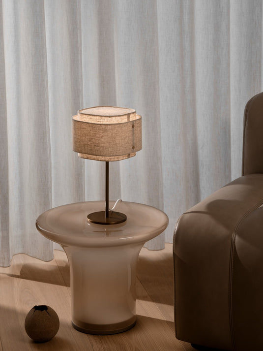 Candeeiro de Mesa Bege Takai NORDLUX