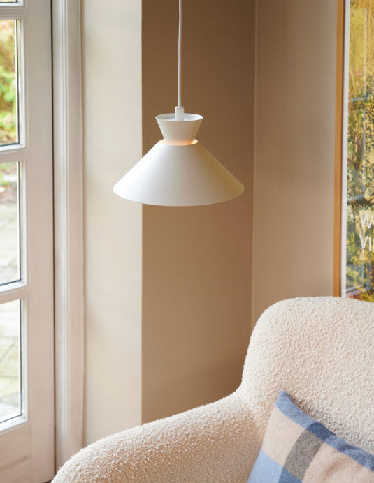 Candeeiro Suspenso Branco DIAL 25 NORDLUX