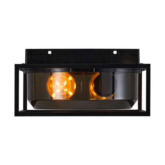 Candeeiro Exterior Moderno com Difusor Fumado Griffin NORDLUX