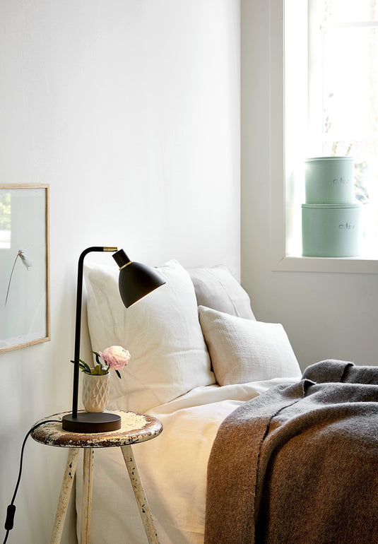 Candeeiro de Mesa Preto RAY NORDLUX