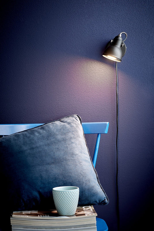 Aplique de Parede Preto ASLAK NORDLUX
