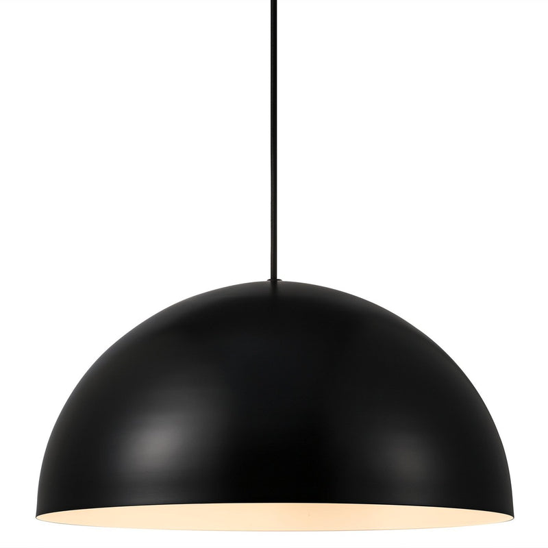 Chargez l'image dans la visionneuse de la galerie, Candeeiro de Teto Contemporâneo com Metal Preto ELLEN NORDLUX
