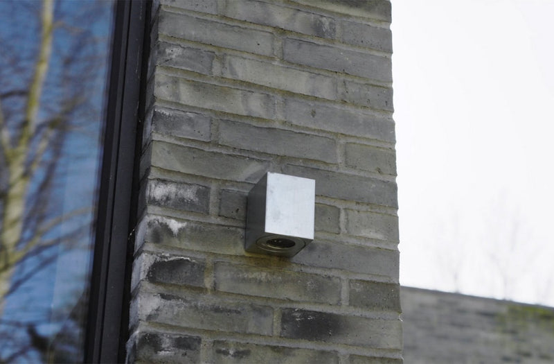 Chargez l'image dans la visionneuse de la galerie, Aplique de Parede Exterior em Aço Galvanizado com LED Integrado Kubi 2 NORDLUX
