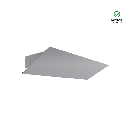 Luminária Saliente de Parede em Aço Inoxidável Tromilux
