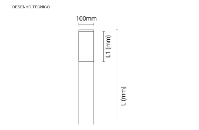 Carregue imagem no visualizador da galeriaLuminária Saliente de Piso em Aço Inoxidável Tromilux
