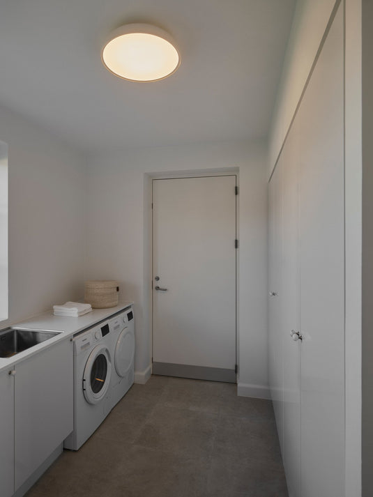 Candeeiro de Teto Minimalista em Metal Branco Penelopa NORDLUX