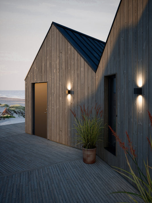 Aplique de Parede Exterior com Iluminação Bidirecional Canto 2 NORDLUX