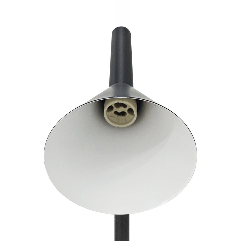 Carregue imagem no visualizador da galeriaCandeeiro de Mesa Preto com Cabeça Ajustável KELVIS NORDLUX
