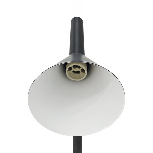 Candeeiro de Mesa Preto com Cabeça Ajustável KELVIS NORDLUX