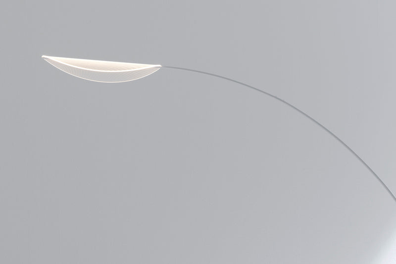 Carregue imagem no visualizador da galeriaCandeeiro de Pé led Diphy Branco Alumínio 520mm Stilnovo 8165 
