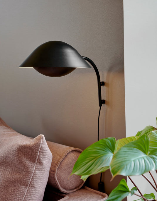 Aplique de Parede Preto FREYA NORDLUX