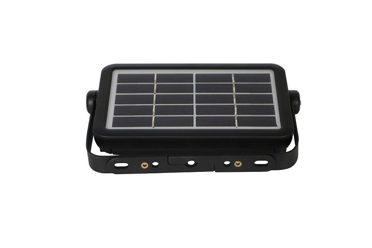 Load image into Gallery viewer, PROJECTOR SOLAR LED 5W 500Lm 4000K C/ SENSOR IP65 PRETO 
