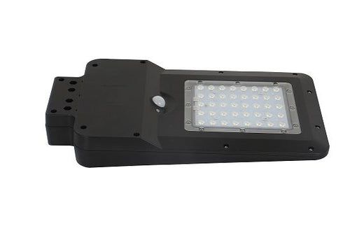 PROJECTOR SOLAR CALLE LED 15W 1600Lm 4000K C/ SENSOR IP65 PRETO 