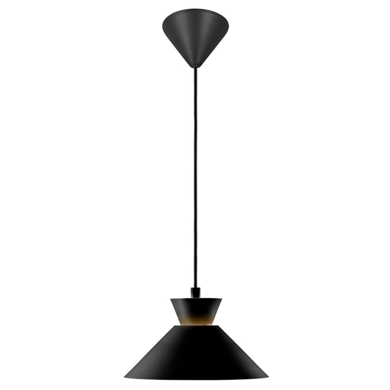 Carregue imagem no visualizador da galeriaCandeeiro Suspenso Preto DIAL 25 NORDLUX
