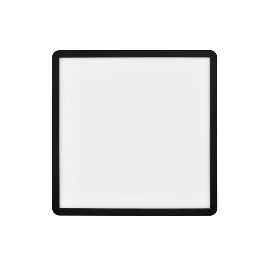 Candeeiro de Teto Quadrado para Exterior Preto Oja NORDLUX